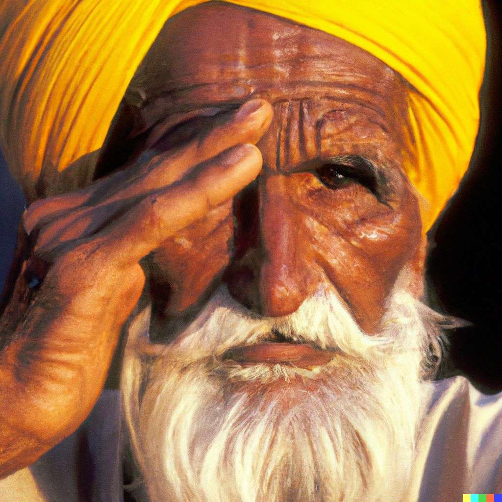 a representation of anxiety, photograph taken by Steve McCurry